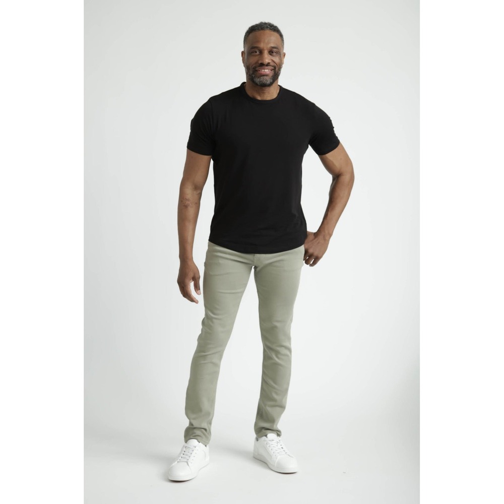 The Perfect Jean Denkhaki Khakis Sage Green Slim‎ Fit Pants JO9V1SAG 29x28 NEW